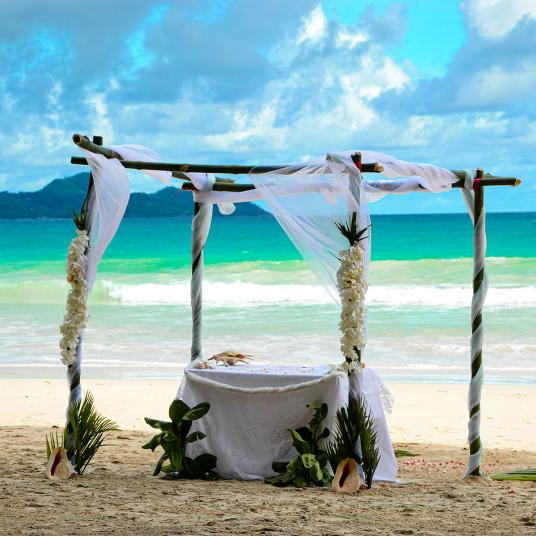 Seychelles wedding