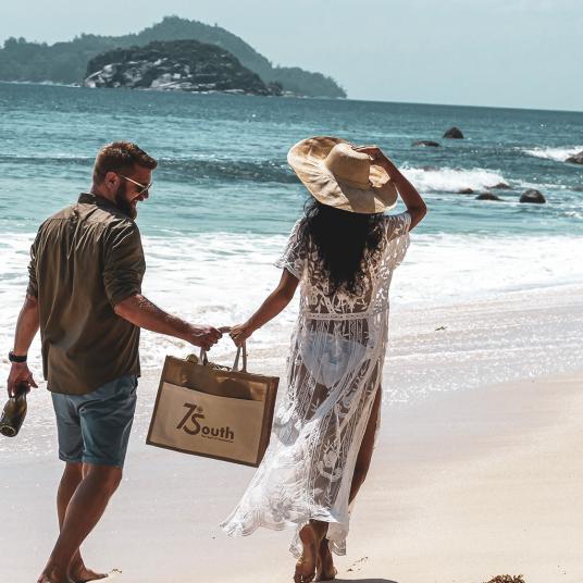 couple on the beach